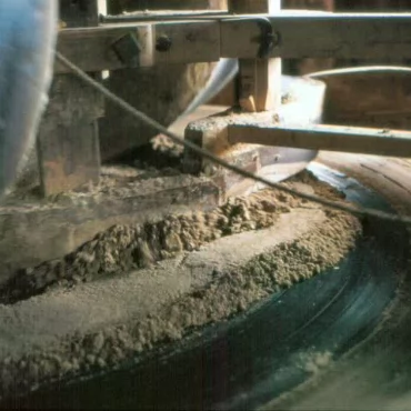 Inside a working Windmill All of these photographs were taken with my Canon F1 and scanned from the slides. Quality is therefore somewhat lacking!